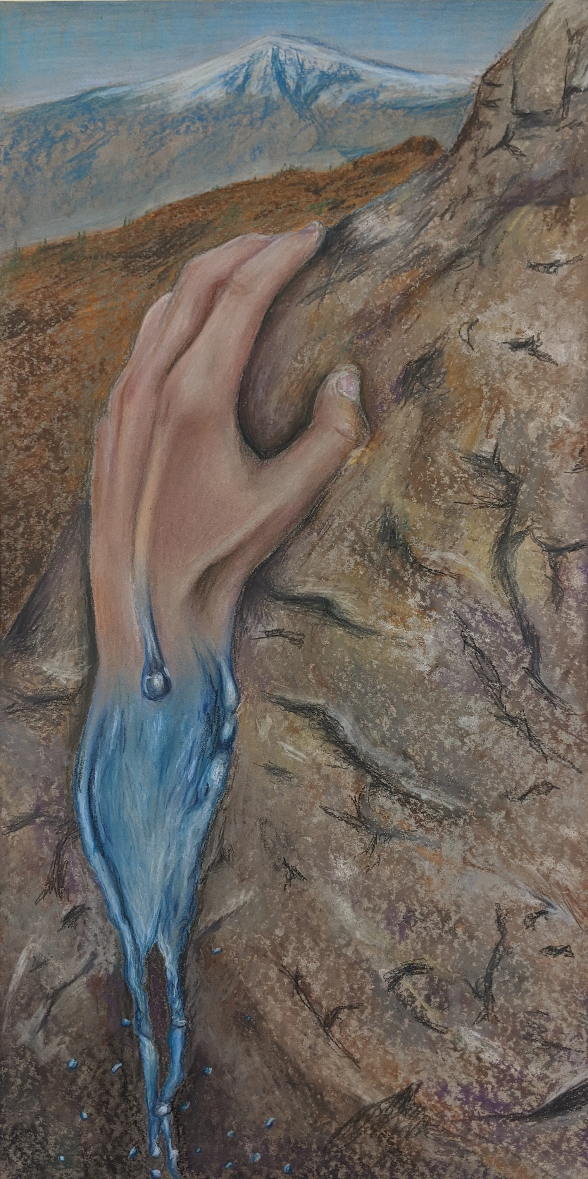 Desperate — pastel, 2020